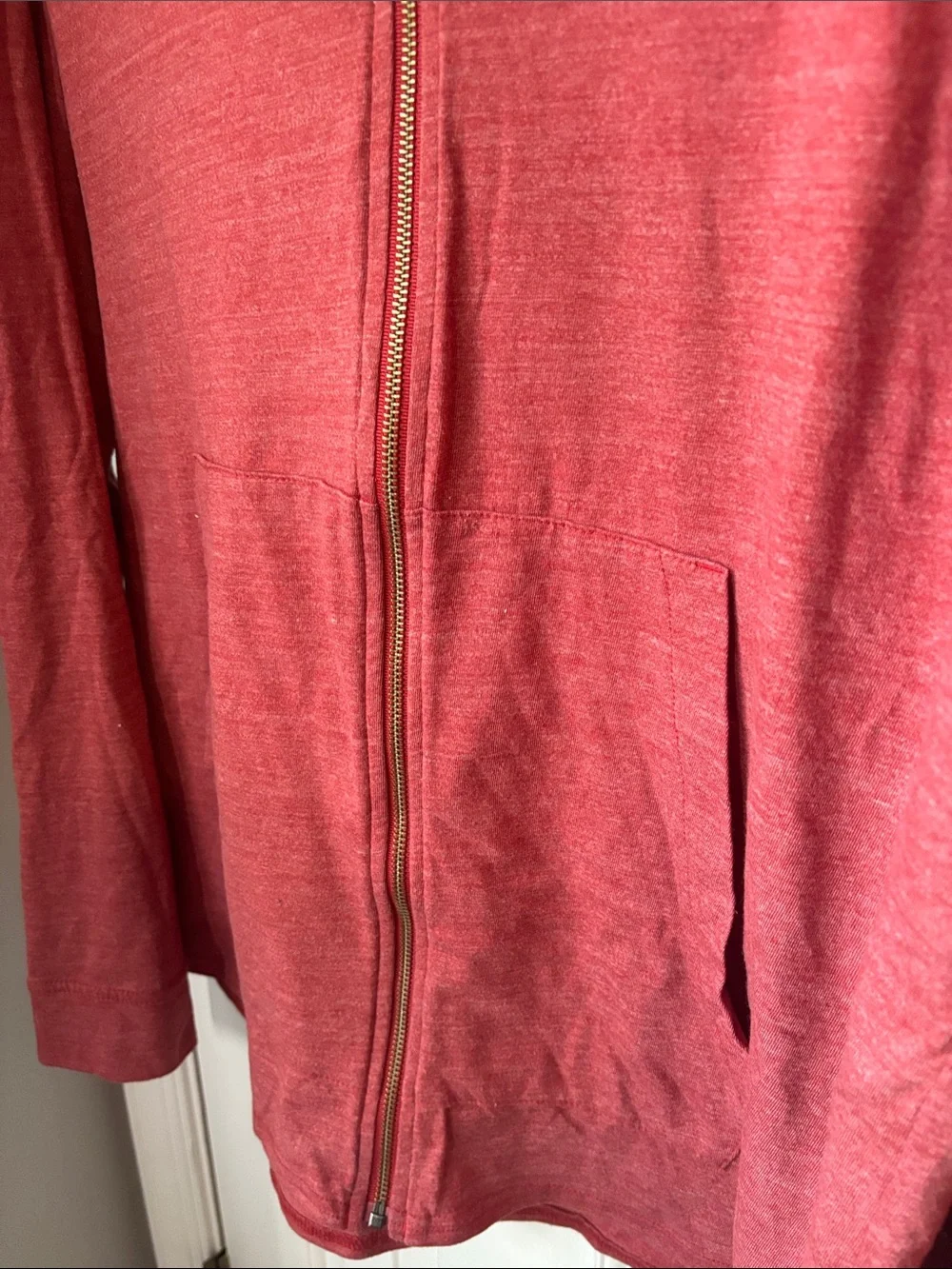 The North Face soft red